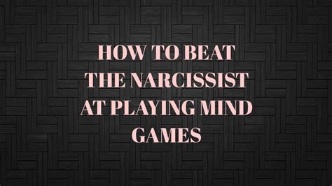 How to Play Head Games with a Narcissist: Why Cats Might Be the Ultimate Chess Masters